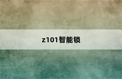 z101智能锁